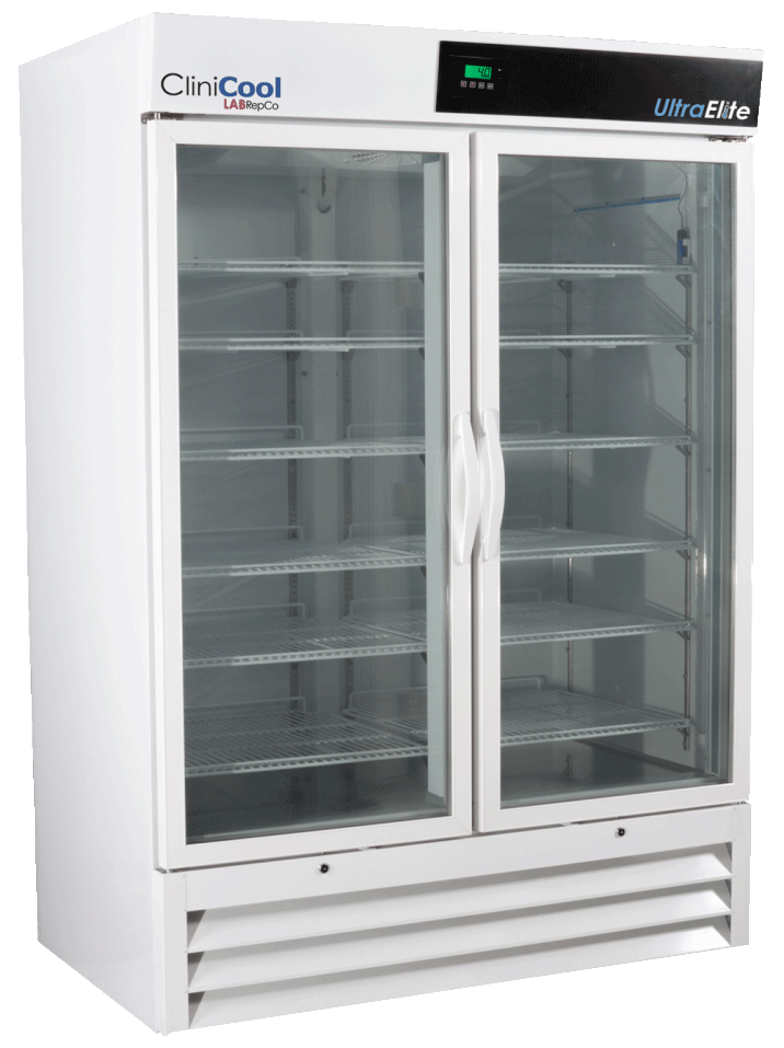 LABREPCO Panasonic & Futura Double Glass Door Vaccine & Pharmacy Refrigerators
