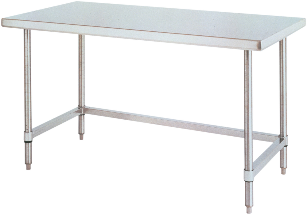 Hd Super Stainless Steel Work Table With 3 Sided Frame 30 W X 48 L