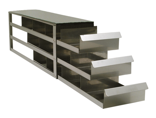 Upright Freezer Sliding Tray Drawer Rack for 2