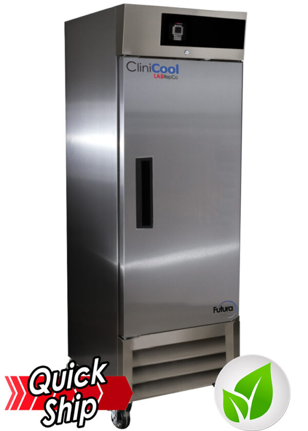 CliniCool© Silver Series 23 Cu. Ft. Pharmacy Refrigerator Stainless Steel Door