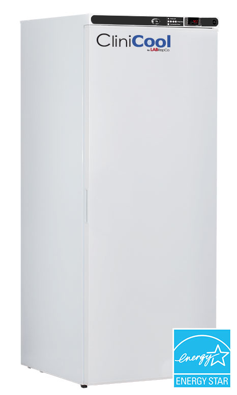 CliniCool© Silver Series PRIME 10.5 Cu. Ft. Medical-Grade Pharmacy Refrigerator for Vaccine Storage Solid Door