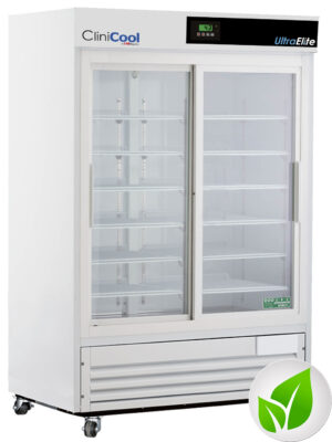 CliniCool© Ultra Elite Series 47 Cu. Ft. Medical-Grade Refrigerator for Vaccine Storage Sliding Glass Door