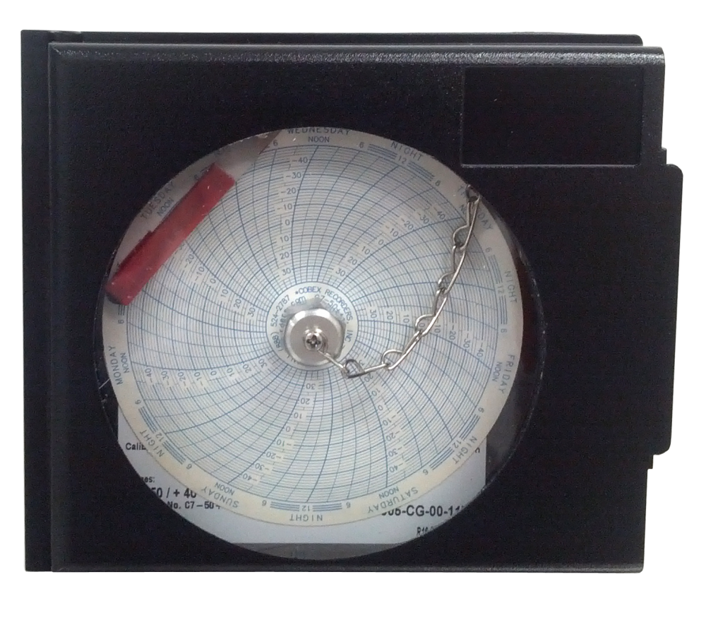 4" Seven Day Chart Recorder for Futura Silver Series Pass Through