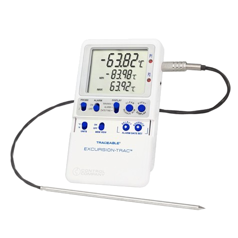 Ultra-Low Temperature Digital Freezer Thermometer - NIST Certified