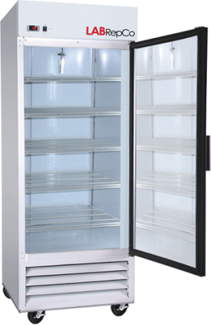 Futura Plus Series 27 Cu Ft Laboratory Refrigerator Hinged Glass Door Labrepco Llc