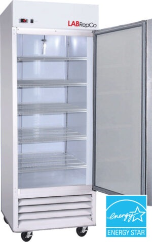 labrepco Futura PLUS+ Series 23 Cu. Ft. Laboratory Refrigerator with Solid Door and energy star certification