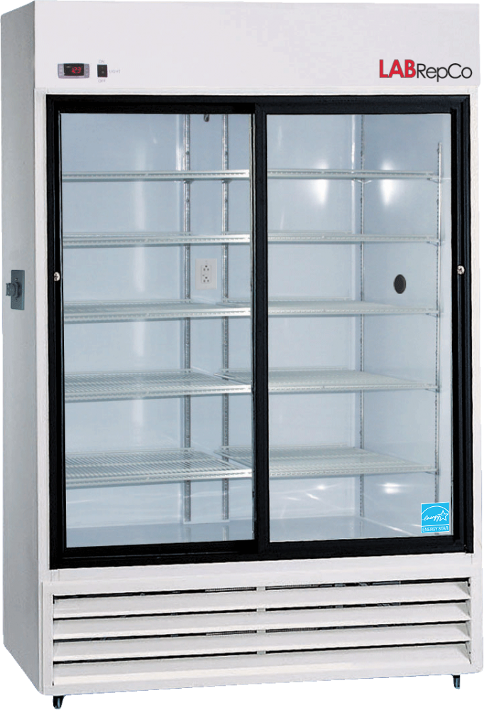 Futura Plus Series 38 Cubic Foot Sliding Glass Door Chromatography Refrigerator