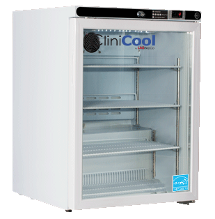 5.2 Cu. Ft. Glass Door Undercounter Medical Refrigerator