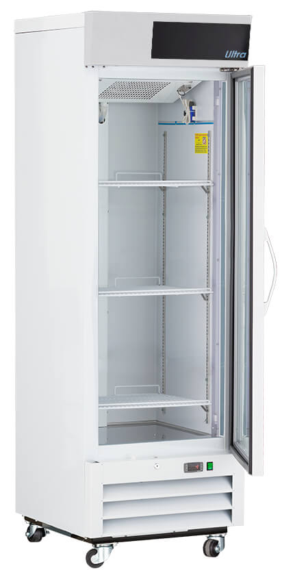 Full Size Single Door Laboratory and Pharmacy Refrigerator - 11.8 cu ft.  capacity