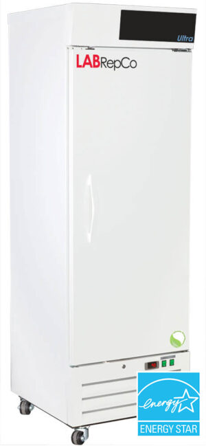 labrepco ultra series solid door laboratory refrigerator with 16 cubic foot capacity and energy star certification