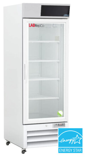 labrepco Ultra Series 23 Cu. Ft. Laboratory Refrigerator with Hinged Glass Door and energy star certification