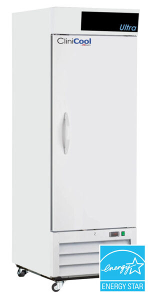 LabRepCo brand CliniCool© Ultra Series 23 Cu. Ft. Pharmacy/Vaccine Refrigerator with a Solid Door and energy star certified