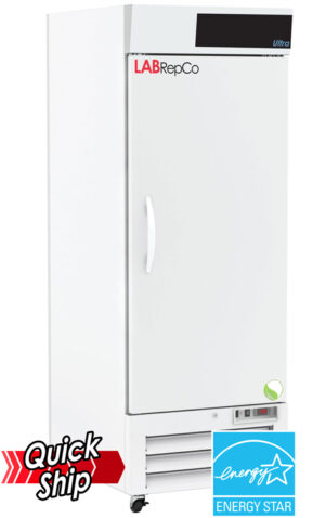 LabRepCo brand Ultra Series 26 Cu. Ft. Laboratory Refrigerator with a Solid Door and energy star certified
