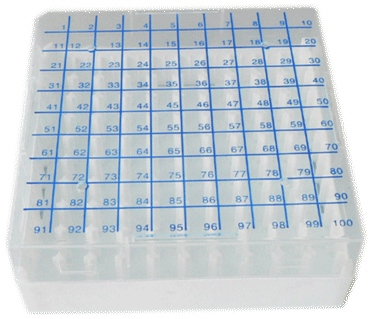 Recycled Material Camlab Plastics RTP//72101-Recyc Storage Box 100 Place Polypropylene
