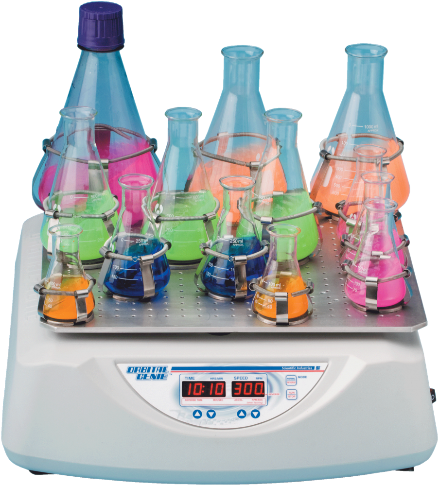 OrbitalGenie® Benchtop Orbital Shaker for Standard Flask Clamps (120V