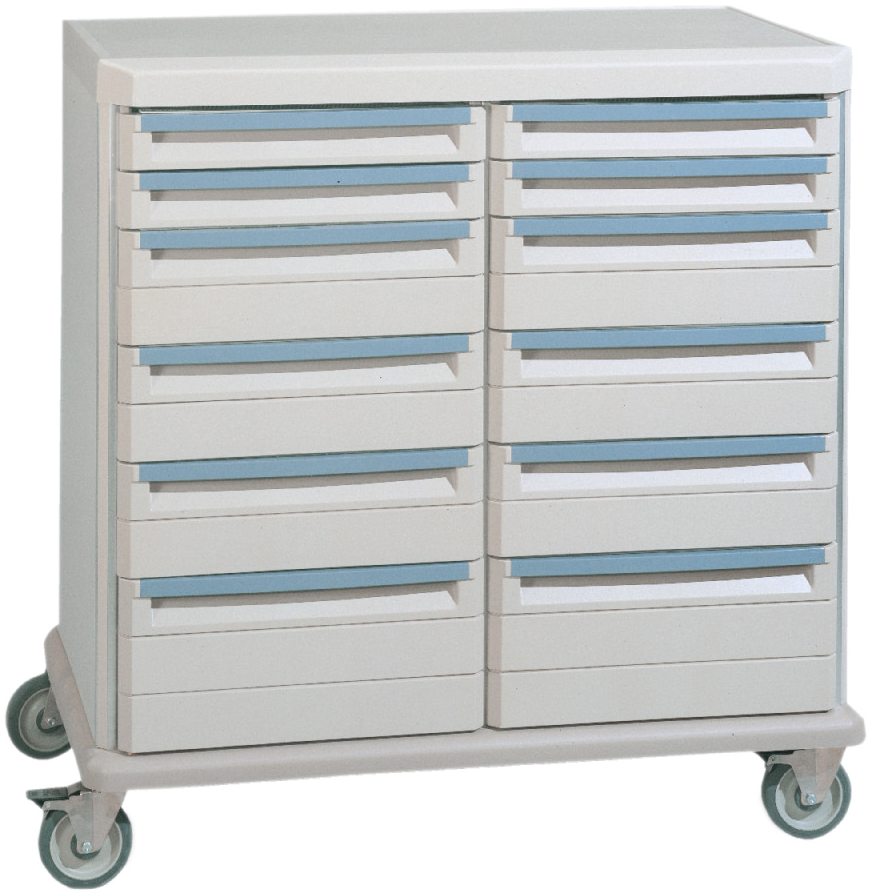 Metro Starsys® Double Wide Cold Room/Buffer Cart in Taupe | LabRepCo, LLC