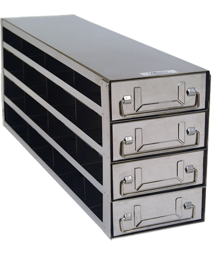 upright freezer rack with