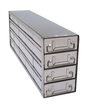 Upright Freezer Sliding Drawer Rack for 2 H Boxes