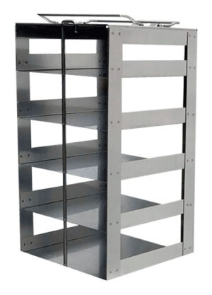 Value Series Vertical Rack for Standard 2 inch Boxes- Rack Only - 5 Boxes High