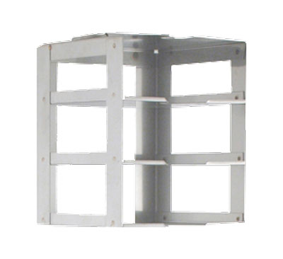Vertical Racks for Standard 2 inch Boxes - Rack Only - 3 Boxes High