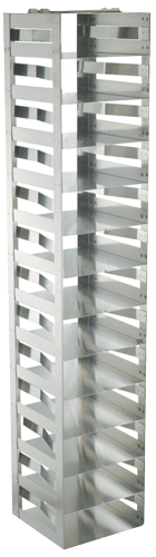 Eco-Design Upright Freezer Rack for 2” H Boxes - USA Scientific, Inc