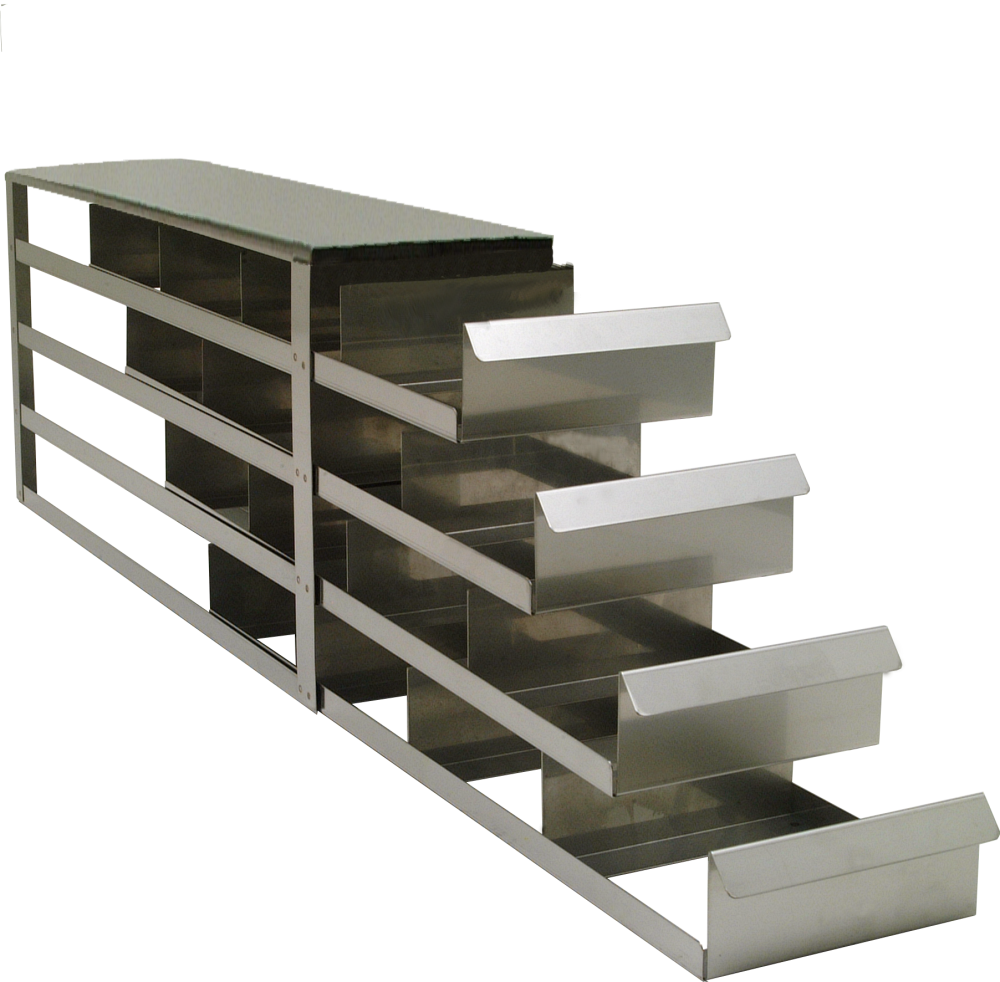 Upright Freezer Sliding Tray (Drawer) Rack for 2" Boxes Rack Only