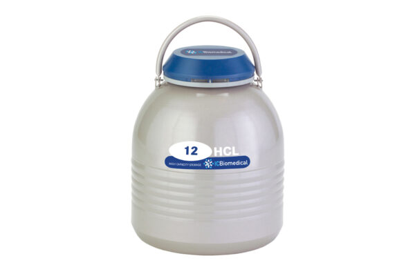 IC Biomedical HCL12 Series Liquid Nitrogen Freezer with (6) 5" Canisters