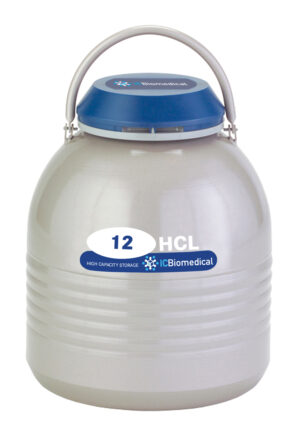 IC Biomedical HCL12 Series Liquid Nitrogen Freezer with (6) 5" Canisters