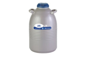 LD25 Aluminum Cryogenic Dewar 25L Capacity IC Biomedical Taylor Wharton