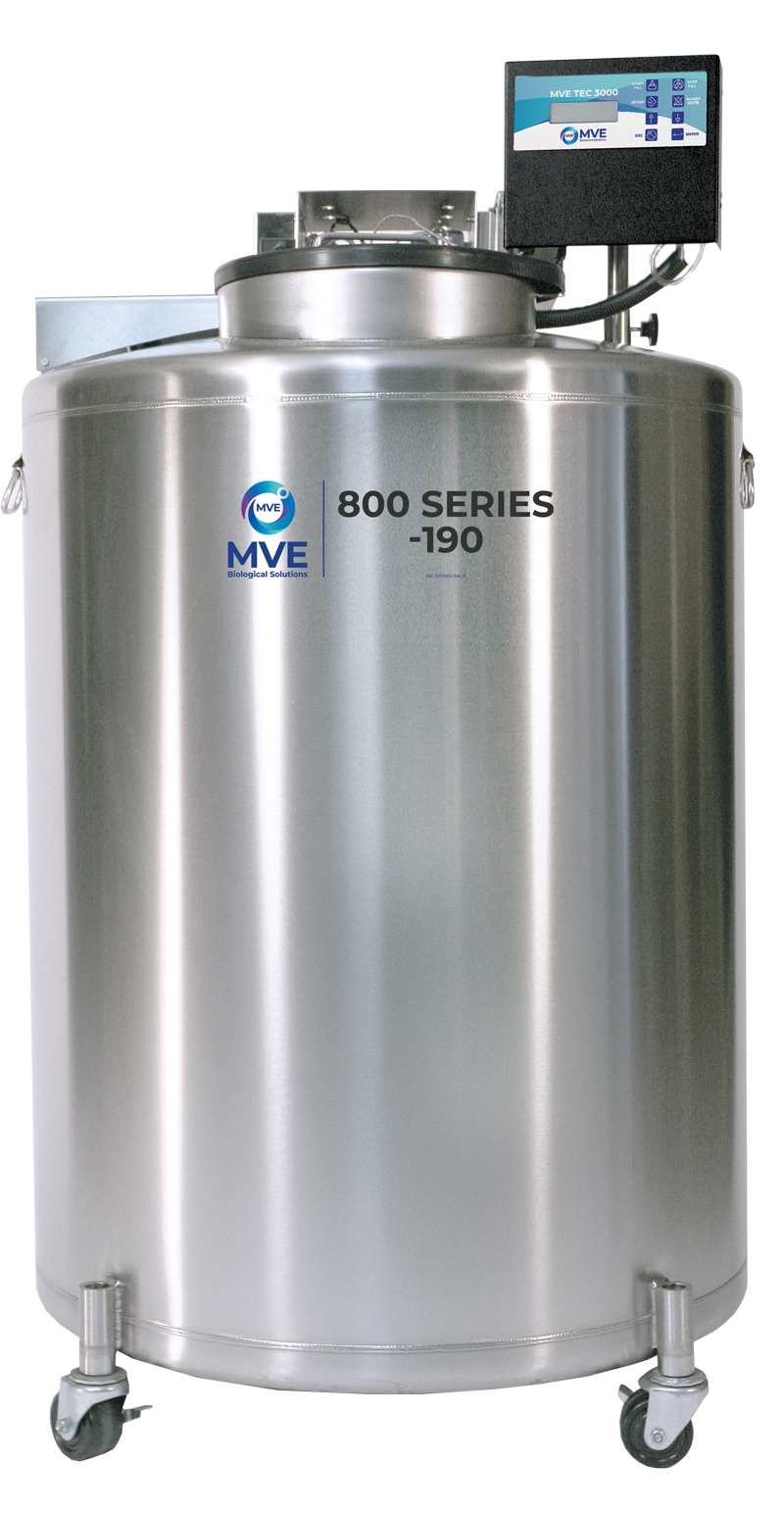 MVE 816P-2T-190 Stock Series LN2 Freezer (Capacity: 9200 x 2.0 ml