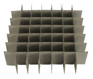 CRYSTAL - Standard Box Dividers for Cardboard and Metal Boxes- 81 Cells, EA1