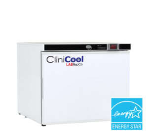 labrepco CliniCool Series 1.7 Cu. Ft. Undercounter NSF Certified Pharmacy/Vaccine Freezer with energy star certified logo