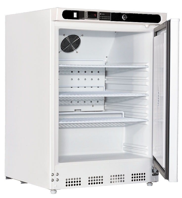 Laboratory fridge-freezer unit 263C-AEV-TS, Combi fridge-freezers, Refrigerators and freezer appliances, Laboratory Appliances, Labware