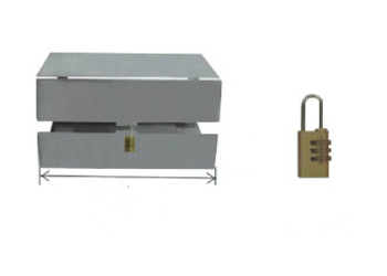 Security Lock Device for UFM-1405 Upright Freezer Racks
