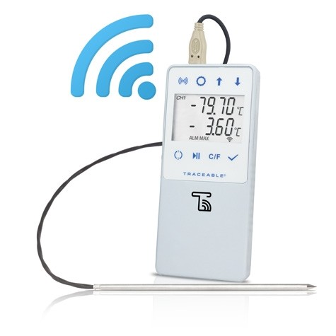 TraceableLIVE® ULT Temperature Wi-Fi Datalogging Thermometer with