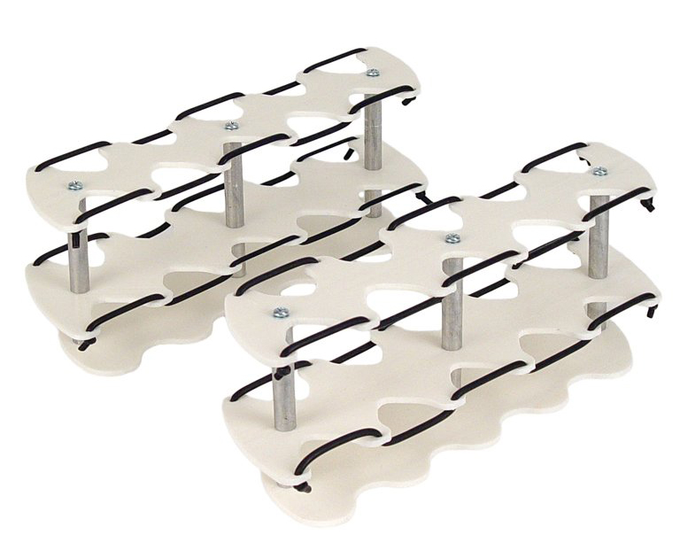 Vortex Tubes Rack Tube Rack for the Vortex-Genie® MAX (Capacity: set of 2 for 20 tubes ...
