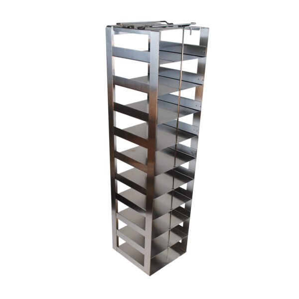 CF102 Vertical Freezer Racks for 2 Inch Boxes 10 Boxes High