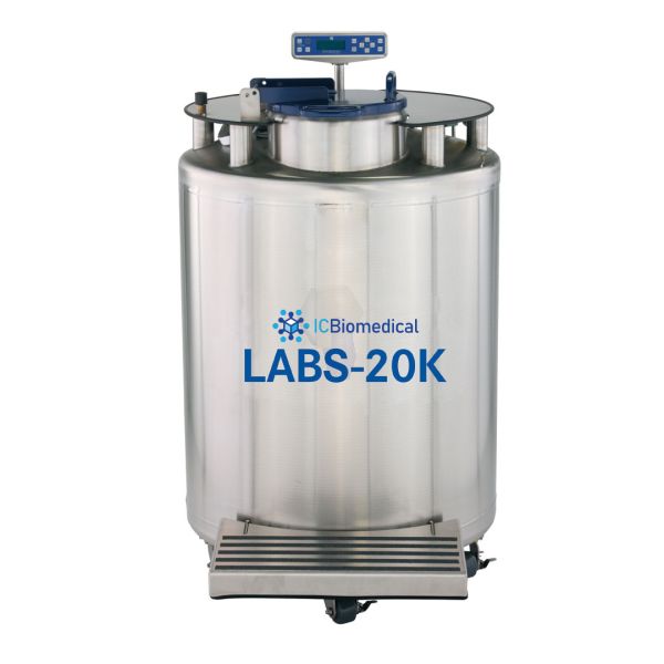 IC Biomedical LABS 20K LN2 Freezer System (Capacity: 19,500 x 2.0