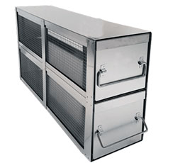 Bin Style Organizer Upright Freezer Racks