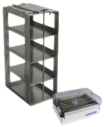 Vertical Freezer Racks for MATRIX Boxes, FluidX Boxes & Micronic Racks