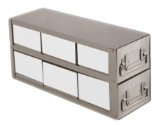 Drawer Upright Freezer Racks for 3″ Boxes