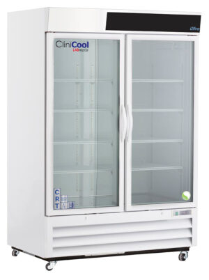 CliniCool Ultra Series 49 Cu. Ft. Hinged Glass Door Controlled Room Temperature Cabinet