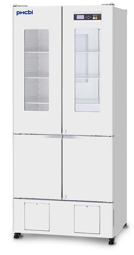 PHCbi MPR Series 16 Cu. Ft. Medical-Grade Combo Refrigerator / Freezer | Glass Door