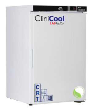 CliniCool Silver Series PRIME 2.5 Cu. Ft. Free Standing Undercounter Solid Door Controlled Room Temperature Cabinet