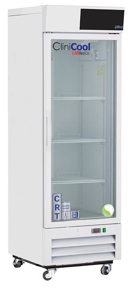 CliniCool Ultra Series 16 Cu. Ft. Hinged Glass Door Controlled Room Temperature Cabinet
