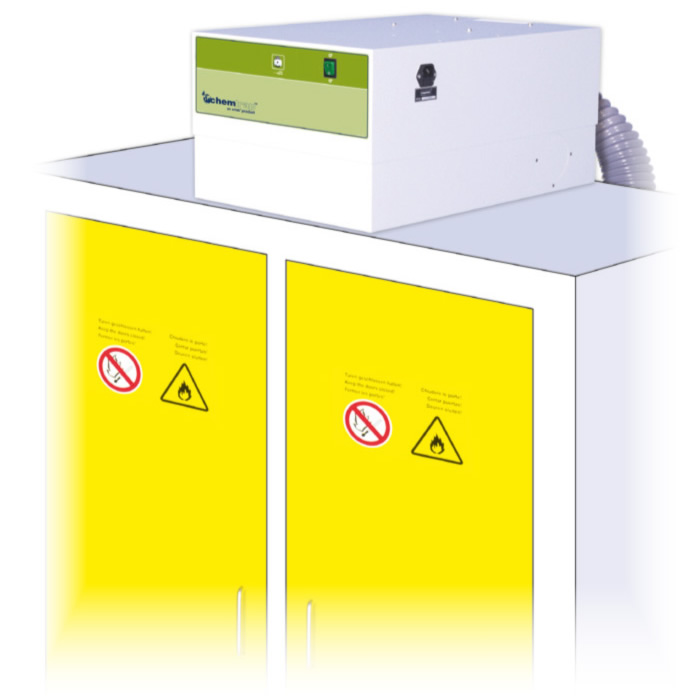 Erlab Chemtrap Chemical Storage Cabinet Filtration System (vertical ...