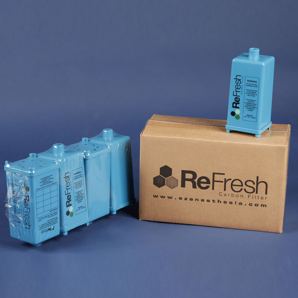 EZ258 ReFresh® Anesthetic Charcoal Filter Canister LabRepCo, LLC
