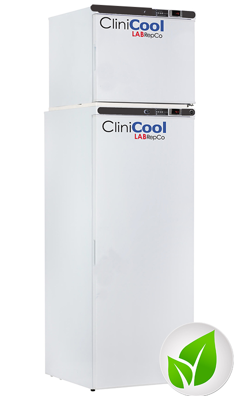 CliniCool© Silver Series 12 Cu. Ft. Medical-Grade Refrigerator & Freezer for Vaccine Storage Solid Door Controlled Auto Defrost