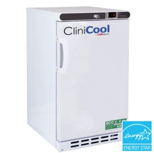 Medical Refrigerators CliniCool© Silver Series PRIME 2.5 Cu. Ft. Undercounter Medical-Grade Vaccine Refrigerator Built-In Solid Door