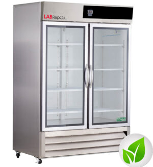Futura Silver Series PRIME 49 Cu. Ft. Laboratory Refrigerator Hinged Stainless Steel Glass Door